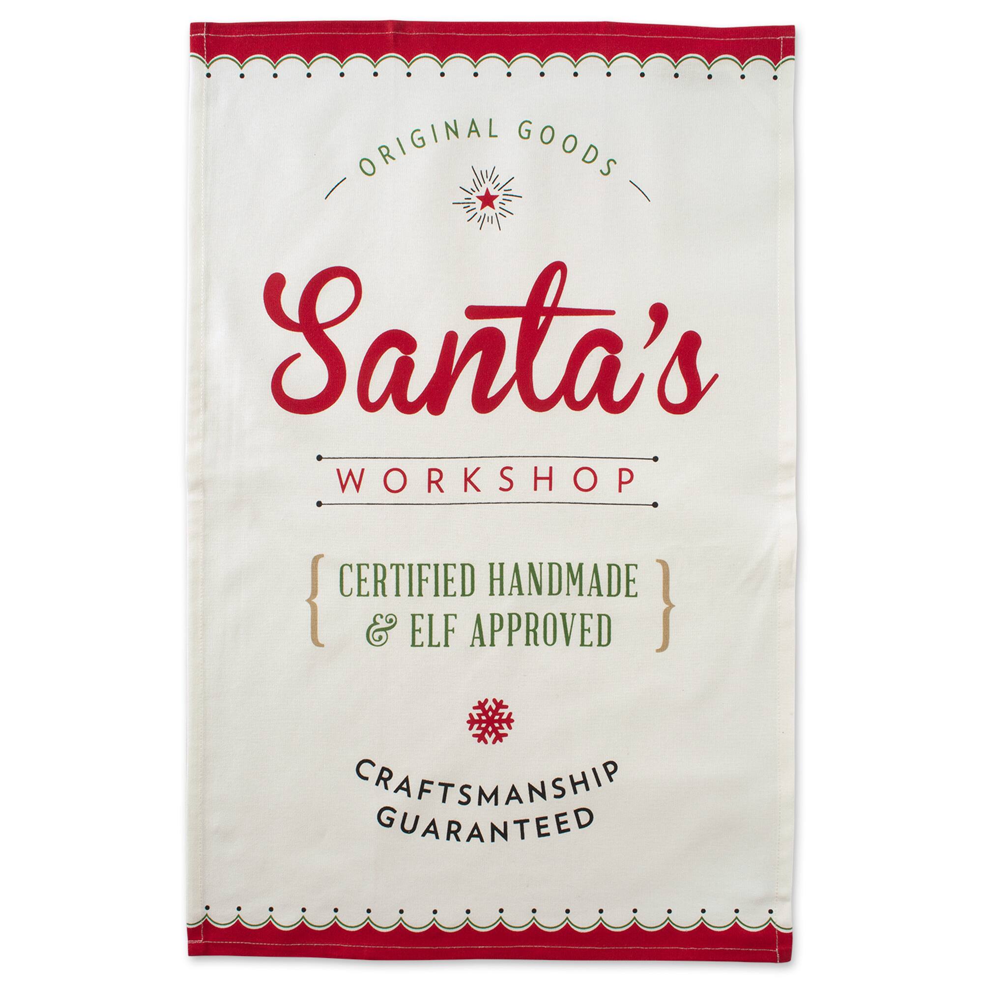 DII® North Pole Holiday Printed Dishtowel Set